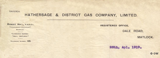 Hathersage & District Gas Company Limited