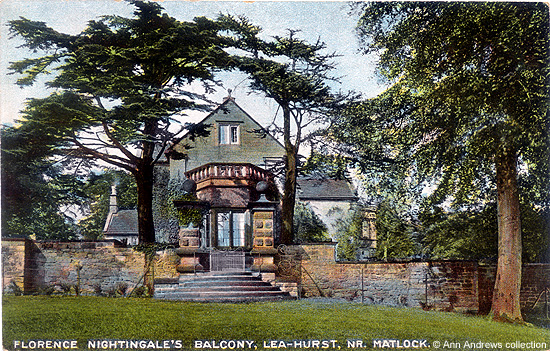 Florence Nightingale's Balcony, Lea Hurst, near Matlock