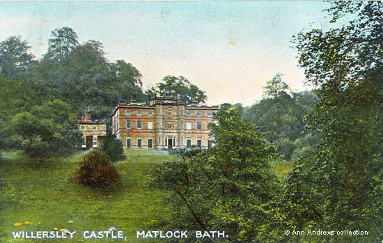 Willersley Castle, built by Sir Richard Arkwright