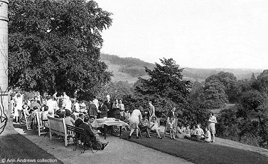 Willersley Castle Terrace, 1933