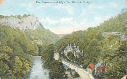 The Derwent and High Tor, Matlock Bridge