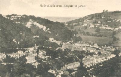 Matlock Bath from Heights of Jacob