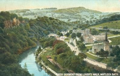 River Derwent from Lovers' Walk, Matlock Bath