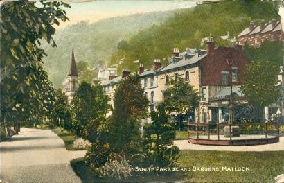 North Parade and Gardens, Matlock Bath