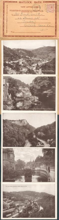 Matlock Bath, View Card