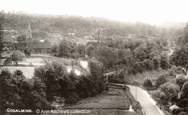 View of the bridge from Frith Hill