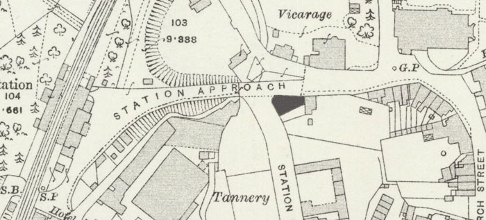 OS map, Surrey XXXI.15