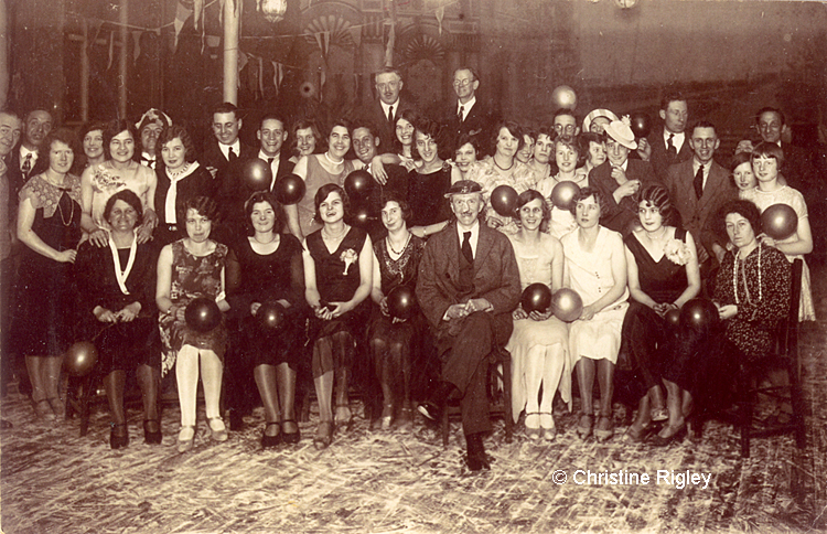 Matlock Bath group, about 1932