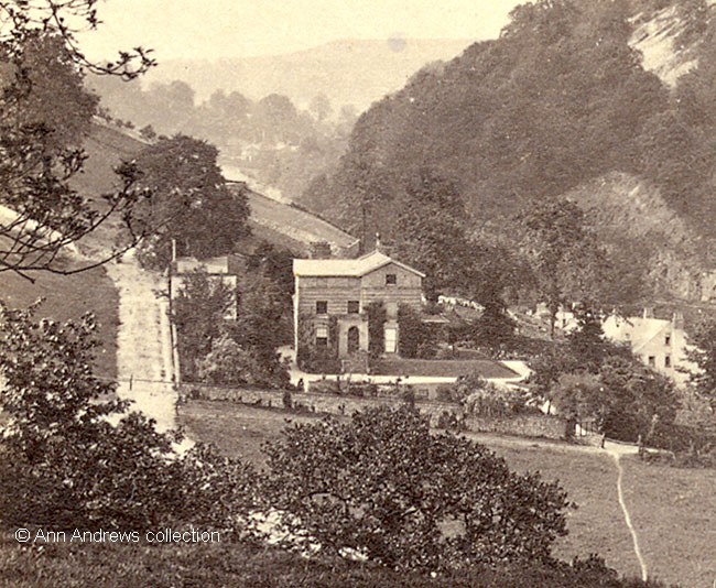 The former Vicarage on Brunswood Road