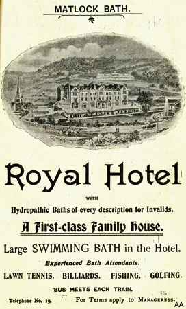 Advert from Heywood's Guide