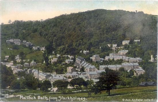 Matlock Bath : View From Starkholmes, 1908