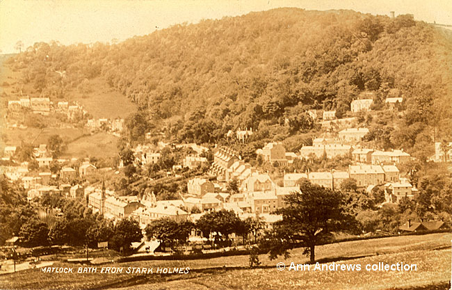 Matlock Bath : View From Starkholmes, 1908