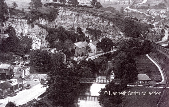 Boat House, quarry and bridge