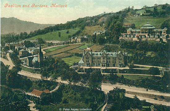 Postcard of the Old Pavilion and Royal Hotel, Matlock Bath
Scan  Peter Aspey