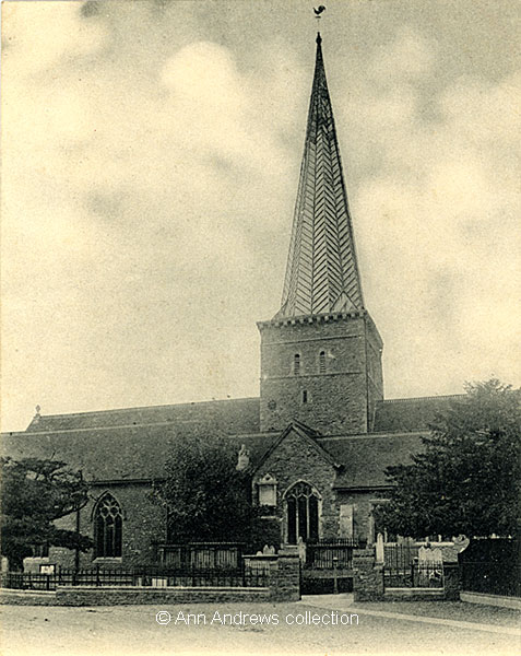 Church with car outside