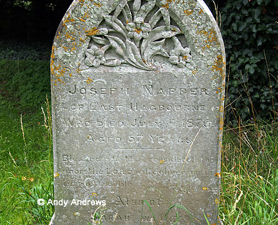 Napper gravestone